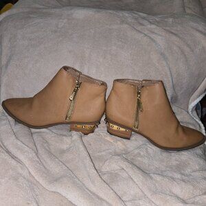 Low Tan Circus by Sam Edleman Boots Sz 6